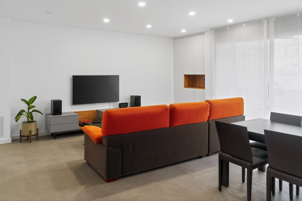 Salón en obra nueva en el baix llobregat